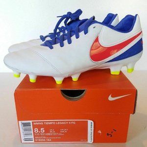 NIKE Leather Tiempo Legacy II FG Soccer Cleats